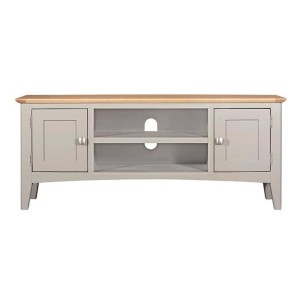 Alfriston Grey Painted Furniture Large TV Unit Alfriston Grey Painted Furniture Large TV Unit