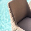 Maze Lounge Outdoor Fabric Regal 6 Seat Rectangular Bar Set in Taupe
