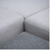 Maze Lounge Pulse Rectangular Flanelle Corner Dining Set with Rising Table