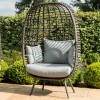 Maze Rattan Garden Furniture Riviera Grey Chair