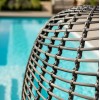 Maze Rattan Garden Furniture Riviera Grey Chair