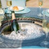 Maze Rattan Garden Furniture Texas 8 Seat Round Ice Bucket Dining Set with Lazy Susan