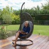 Maze Rattan Garden Furniture Malibu Grey Outdoor Hanging Chair