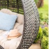 Maze Rattan Garden Furniture Rose Brown Outdoor Hanging Chair