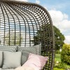 Maze Rattan Garden Furniture Riviera Grey 3 Seater Sofa