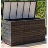 Maze Rattan Garden Furniture Brown Large Storage Box