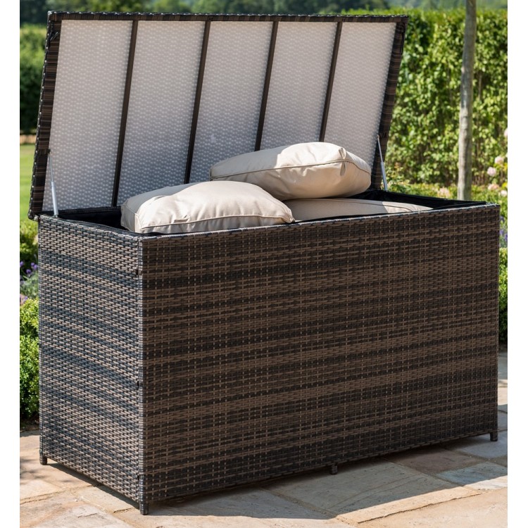 Maze Rattan Garden Furniture Brown Large Storage Box