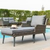 Maze Rattan Garden Furniture Florence Sunlounger