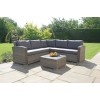 Maze Rattan Garden Furniture Victoria Small Corner Group