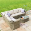 Maze Rattan Garden Furniture Winchester Large Corner Sofa Set