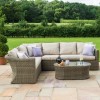 Maze Rattan Garden Furniture Winchester Large Corner Group with Chair