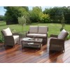 Maze Rattan Garden Furniture Winchester Square High Back Sofa Set