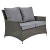 Royalcraft Garden Paris Rattan 2 Seater Sofa Lounging Set