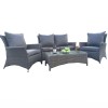 Royalcraft Garden Paris Rattan 2 Seater Sofa Lounging Set