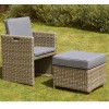 Royalcraft Garden Furniture Wentworth Rattan 10 Seater Cube Dining Set