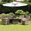 Royalcraft Garden Furniture Wentworth 4 Seater Round Imperial Dining Set