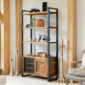 New Urban Chic Furniture Large Bookcase with Storage New Urban Chic Furniture Large Bookcase with Storage  IRF01E