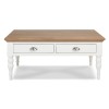 Hampstead Two Tone Painted Furniture Coffee Table with Turned Legs