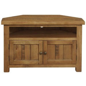 Fairford Rustic Furniture Corner TV Unit