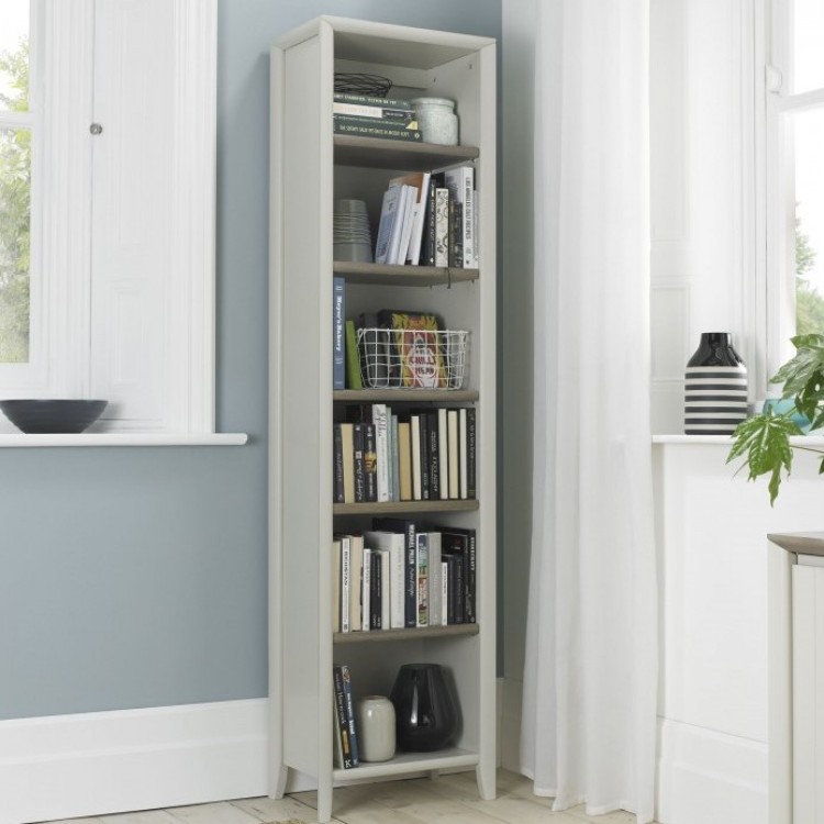 Narrow Bookcases Oak Furniture House, Small Tall Oak Bookcase