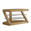 Z Solid Oak Furniture Corner TV Unit