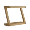 Z Solid Oak Furniture Console Table