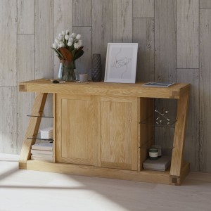 Z Solid Oak Furniture Large Sideboard Z Solid Oak Furniture Large Sideboard