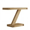 Z Solid Oak Furniture Modern Console Unit