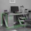 Z Solid Oak Furniture Large Computer Desk