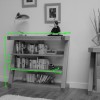Z Solid Oak Furniture Small Bookcase