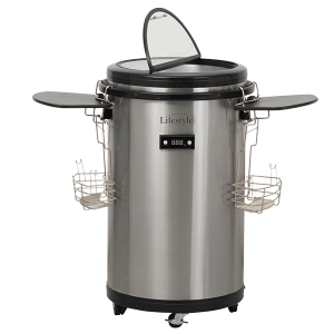 Lifestyle Appliances Outdoor Stainless Steel Electric Party Cooler 50 Litre Lifestyle Appliances Outdoor Stainless Steel Electric Party Cooler 50 Litre LFS904