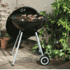 Lifestyle Appliances Outdoor 22" Kettle Charcoal BBQ With 2 Wheels BA0022A
