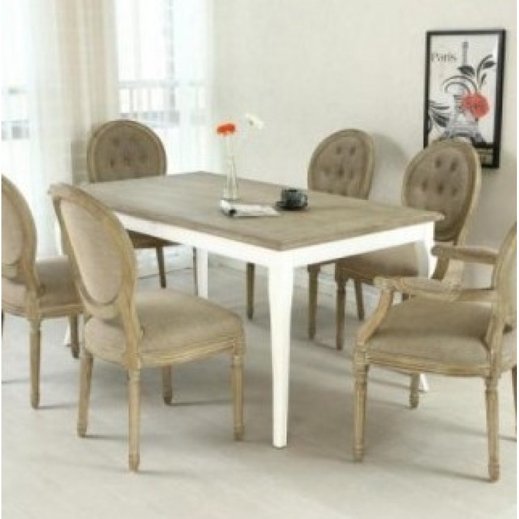 Louis Grande Grey Washed Oak Collection