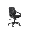 Alphason Office Furniture Croft Black Mesh Fabric Office Chair