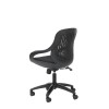 Alphason Office Furniture Croft Black Mesh Fabric Office Chair