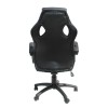 Daytona Faux Leather Racing Office Chair with Black Fabric Insert