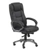 Northland Black High Back Soft Feel Leather Executive Office Chair