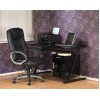 Northland Black High Back Soft Feel Leather Executive Office Chair