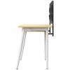 Alphason Office Furniture Freemont White and Light Oak Desk