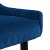 Luxe High Back Bench Blue