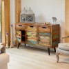 Coastal Chic Reclaimed Wood Furniture Large Sideboard IRS02A