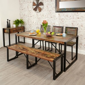 New Urban Chic Furniture Large Dining Bench New Urban Chic Furniture Large Dining Bench  IRF03B