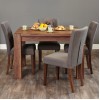 Mayan Walnut Furniture 4 Seater Dining Table CDR04A