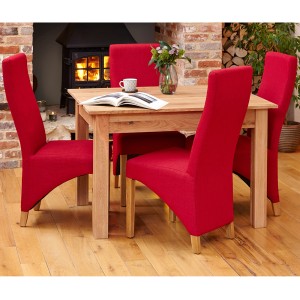 Mobel Oak Furniture 4 Seater Dining Table COR04A