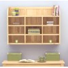 Mobel Oak Furniture Reversible Wall Rack Shelves COR07B