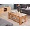 Mobel Oak Furniture 4 Drawer Coffee Table COR08D