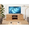 Mobel Oak Furniture Widescreen Television Cabinet Stand COR09B