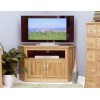 Mobel Oak Furniture Corner Television Cabinet Stand Unit   COR09C