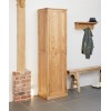 Mobel Oak Furniture Tall Shoe Cupboard COR20E