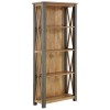 Urban Elegance Reclaimed Wood Furniture Tall bookcase VPR01A